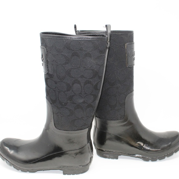 Coach rain boots - Picture 2 of 4